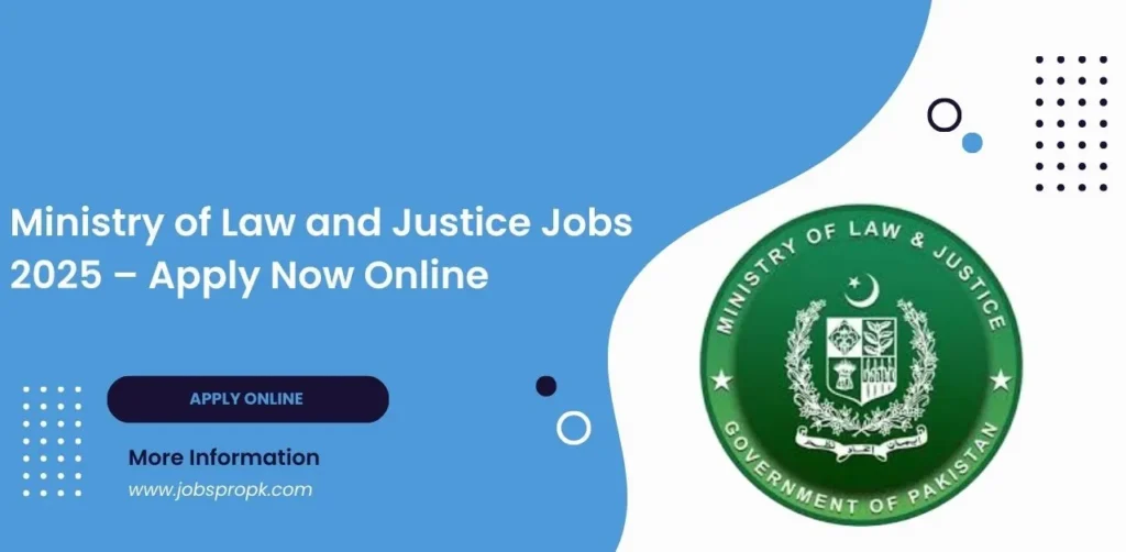 The Ministry of Law and Justice building, representing legal governance, policy-making, and justice services in Pakistan.