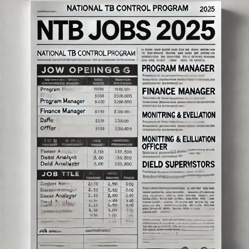  latest NTP jobs in Pakistan. Explore career opportunities with the National TB Control Program and apply for government vacancies.