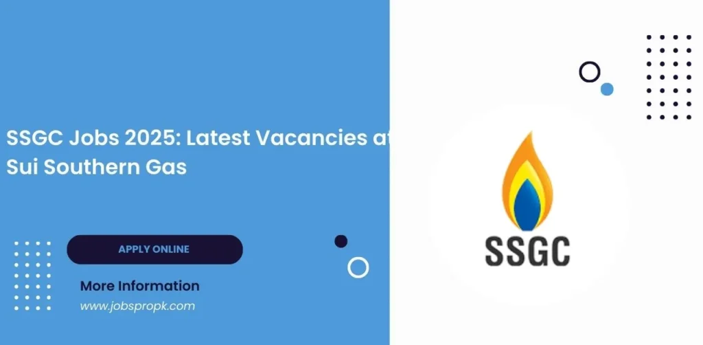 SSGC Jobs - Explore the latest career opportunities at Sui Southern Gas Company.