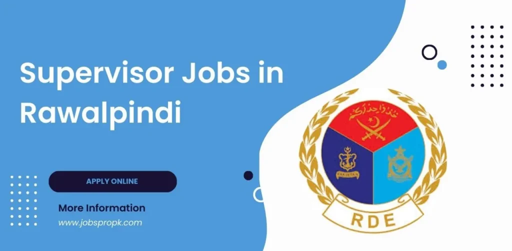 Apply now for the best supervisor jobs in Rawalpindi. Find top career opportunities in supervision roles.