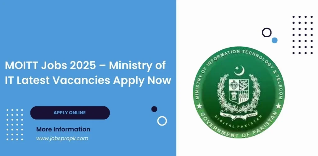 Explore MOITT-jobs in IT & Telecom. Find Govt sector roles, latest vacancies, and apply today for career growth in Pakistan.