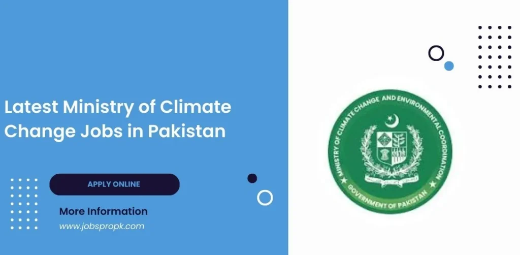 Ministry of Climate Change logo representing environmental initiatives and sustainable development efforts in Pakistan.