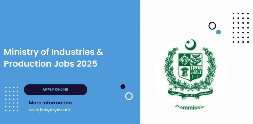 Ministry of Industries & Production – Promoting industrial growth, economic development, and production policies in Pakistan.