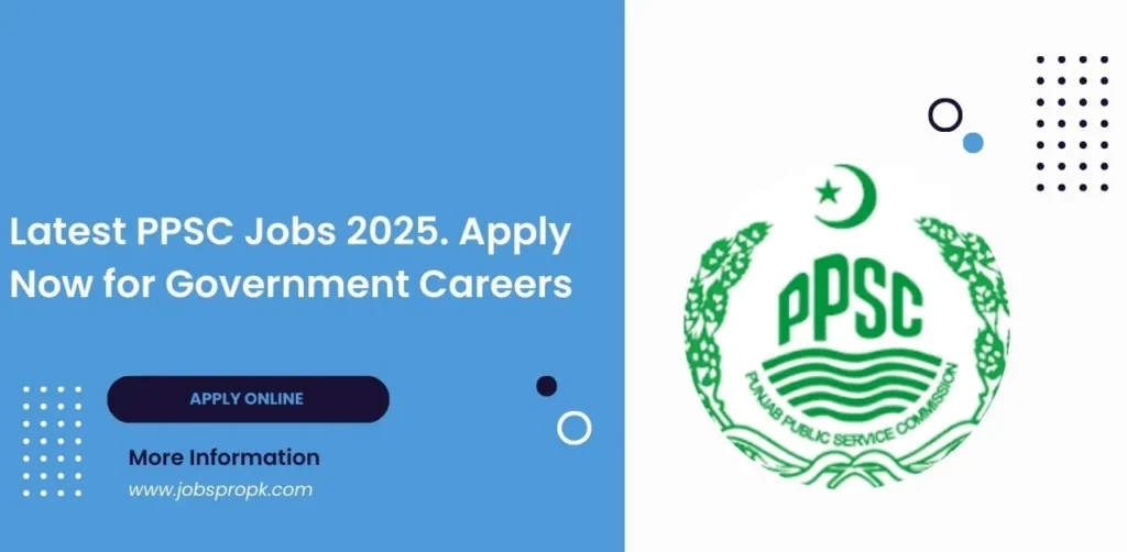 PPSC Jobs logo representing latest government job opportunities and career openings in Punjab, Pakistan.