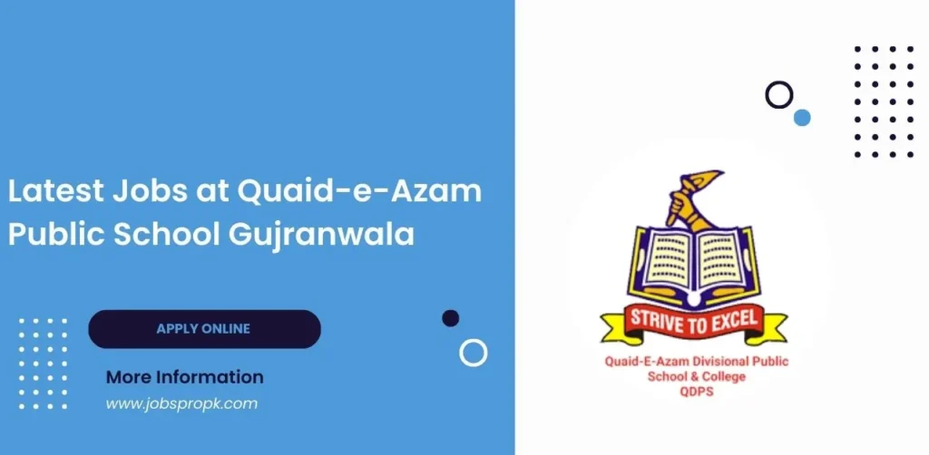 Quaid-e-Azam Public School – A leading institution fostering academic excellence, character building, and holistic development for students to become future leaders.