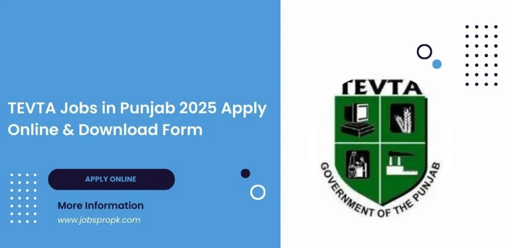 TEVTA jobs in Pakistan. Explore career opportunities, vacancies, and recruitment in technical education and vocational training fields.